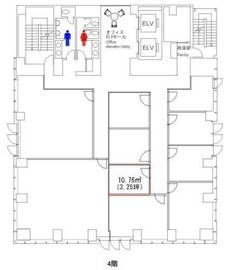 日総第22ビル 407 間取り図