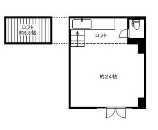 ヴェラハイツ恵比寿東(事務所) 101 間取り図
