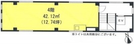 リブラ東日本橋1 4階 間取り図