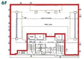 八重洲通りビルヂング 6階 間取り図