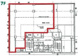 八重洲通りビルヂング 7階 間取り図
