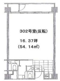 ソサエティ恵比寿(イルチェントロ恵比寿) 302 間取り図