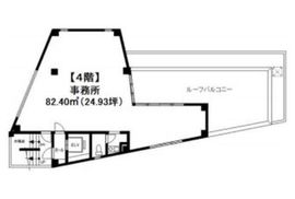 上田ビル 4階 間取り図