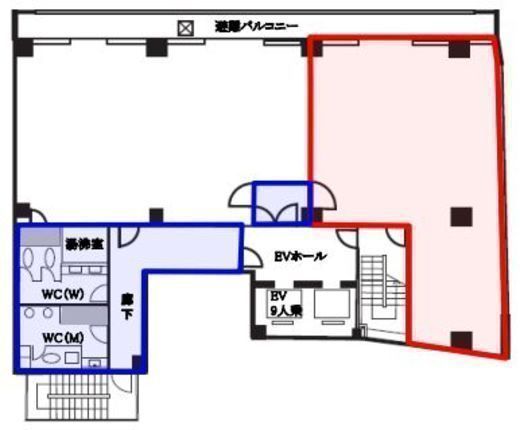 宗和ビル 7階 間取り図