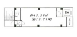 高麗羅ビル 5階 間取り図