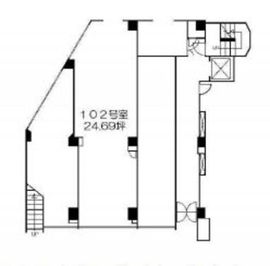 パイザ恵比寿ビル 102 間取り図