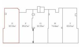 GRAN EBISU B1階E 間取り図