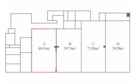 GRAN EBISU 1階A 間取り図