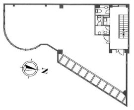 渋谷CHビル 2階 間取り図