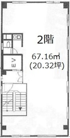 吉岡ビル 2階 間取り図