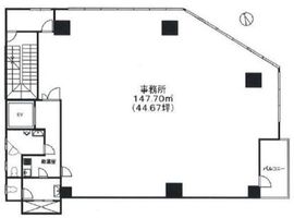 TMSビル 7階 間取り図