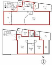 TMTビル 5階 間取り図