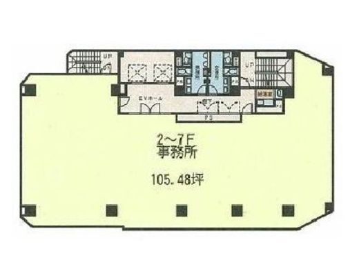 羽衣ビル 7階 間取り図