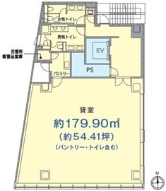 BIZCORE神田須田町 2階 間取り図