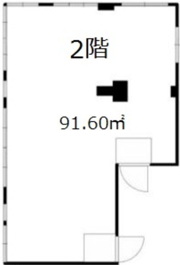 秋本ビル 2階 間取り図