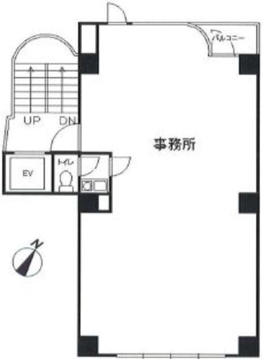 代官山センタービル 4階 間取り図