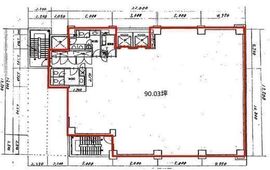 FUSE BLDG.1 7階 間取り図