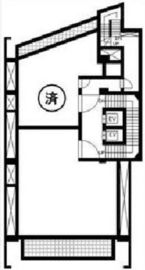 和恒ビル 9階B 間取り図