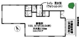 カミニートアネックス 1階 間取り図