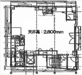 ACN東麻布ビル(旧:レオンプラザ東京) 8階 間取り図