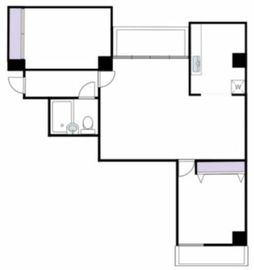 渋谷アトウビル 202 間取り図