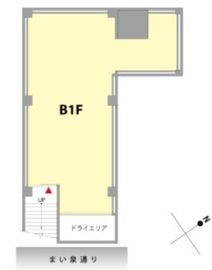 神宮前351ビル B1階 間取り図