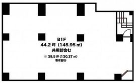 ニュー渋谷ビル B1階 間取り図