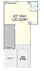 千駄ヶ谷エレガンスビル 1階 間取り図