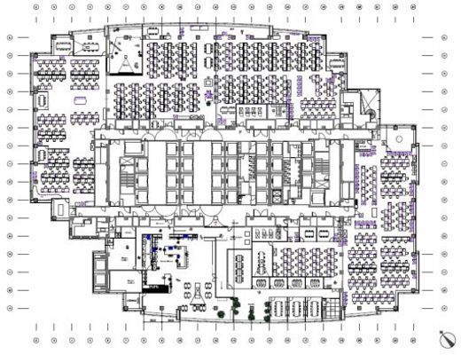 恵比寿ガーデンプレイスタワー 12階 間取り図