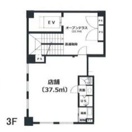 ADEOT AOYAMA 3階2 間取り図