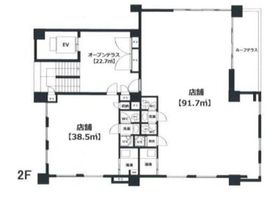 ADEOT AOYAMA 2階2 間取り図