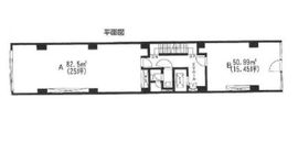 第二港南日成ビル 4階 間取り図