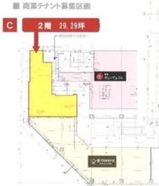 築地KYビル 2階C 間取り図
