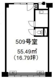 神宮前コーポラス 509 間取り図