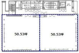 フィールド北参道 6階A 間取り図