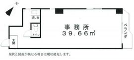 ミサワビル 503 間取り図