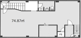 築地NYビル B1階 間取り図