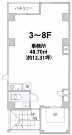 リヨンドール秋葉原 5階 間取り図