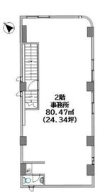 日本橋伊藤ビル 2階 間取り図