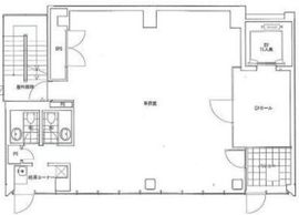 築地シティプラザ 6階 間取り図