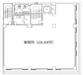 協販ビル 6階 間取り図