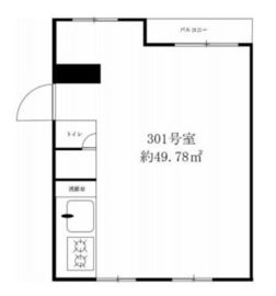 渋谷ソーシャルハイツ 301 間取り図