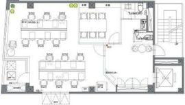 STRADA GINZA EAST 8階 間取り図