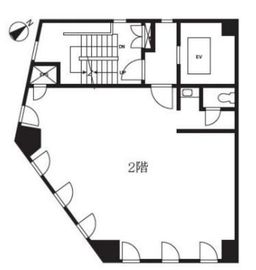 アイコマースビル 2階 間取り図