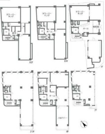 (仮称)築地二丁目ビル B2-7階(一棟) 間取り図