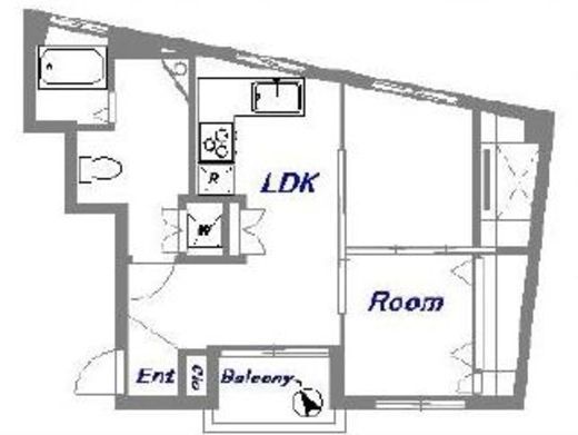 ピロティ青山(SOHO) 302 間取り図