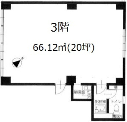 樋泉ビル 3階 間取り図