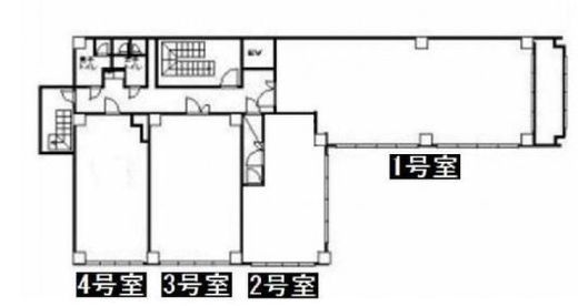 第四文成ビル 704 間取り図