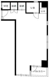 ストーク麻布K&S 704 間取り図