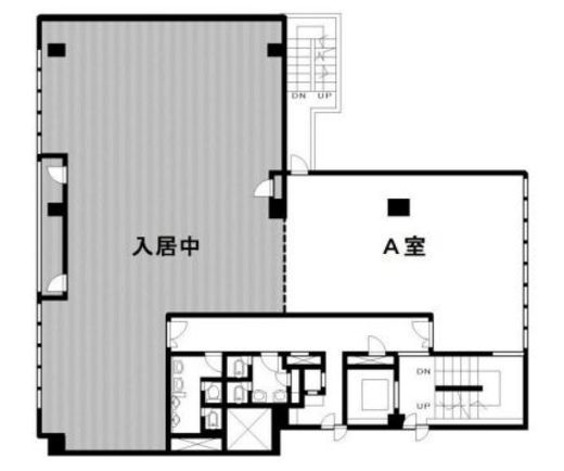 一乗寺ビル 4階A 間取り図